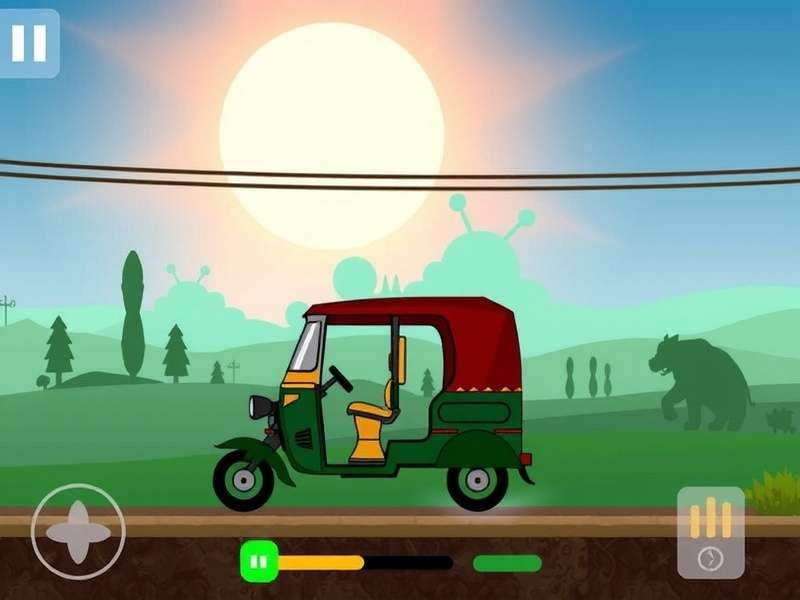 Rickshaw Gali Express gameplay screenshot